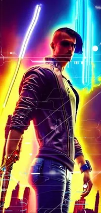 Light Purple Entertainment Live Wallpaper