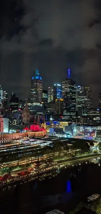 Skyscraper Cloud Building Live Wallpaper