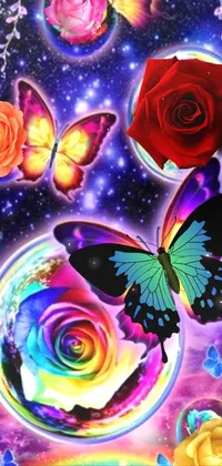Pollinator Nature Butterfly Live Wallpaper