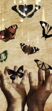 Brown Pollinator Insect Live Wallpaper