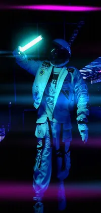 Purple Entertainment Artist Live Wallpaper