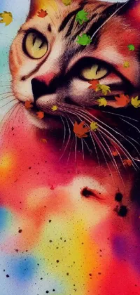 Cat Paint Carnivore Live Wallpaper