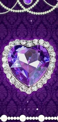 Purple Body Jewelry Violet Live Wallpaper