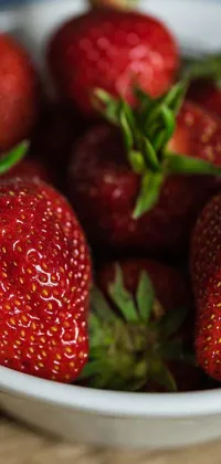 strawberries  Live Wallpaper
