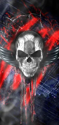 Bone Jaw Skull Live Wallpaper