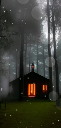 spooky cabin Live Wallpaper
