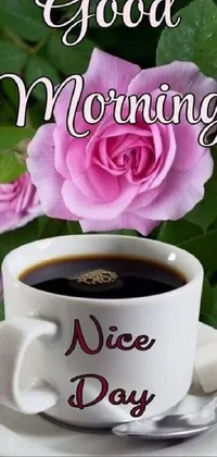 Flower Tableware Drinkware Live Wallpaper