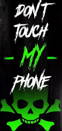 Green Font Poster Live Wallpaper