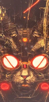 Art Supernatural Creature Symmetry Live Wallpaper