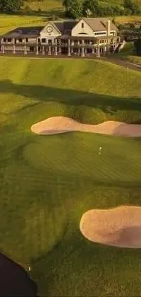 Golf Natural Landscape Water Live Wallpaper