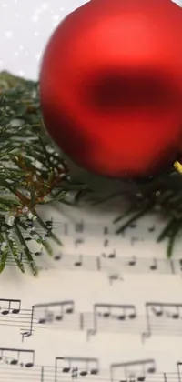 Plant Christmas Ornament Ingredient Live Wallpaper