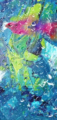 Wet Abstract art  Live Wallpaper