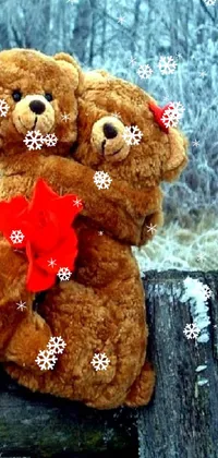 Brown Toy Organism Live Wallpaper