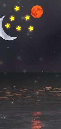 night sky  Live Wallpaper