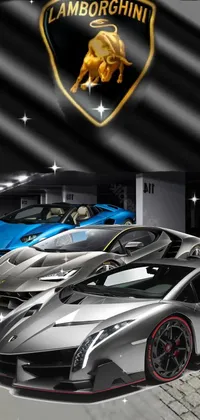 Lamborghini Garage Live Wallpaper