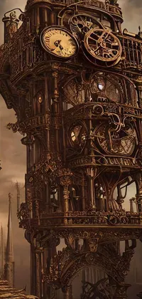 Cloud Sky Architecture Live Wallpaper