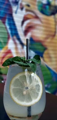 Liquid Cocktail Lemon-lime Live Wallpaper