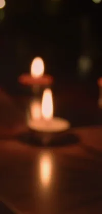 Wax Candle Fire Live Wallpaper