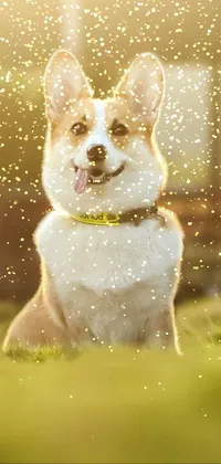 happy dog Live Wallpaper