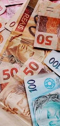 Saving Banknote Money Handling Live Wallpaper