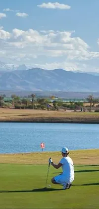 Sky Cloud Golfer Live Wallpaper