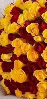 Flower Petal Amber Live Wallpaper