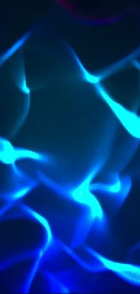 Abstract Blue Electric Blue Live Wallpaper