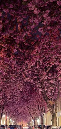Abstract Lilac Live Wallpaper
