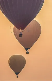 Aerostat Hot Air Balloon Sky Live Wallpaper