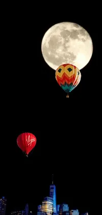 Aerostat Hot Air Ballooning Hot Air Balloon Live Wallpaper