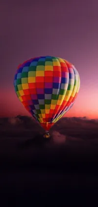 Aerostat Hot Air Ballooning Sky Live Wallpaper