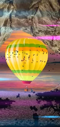 Aerostat Hot Air Ballooning World Live Wallpaper
