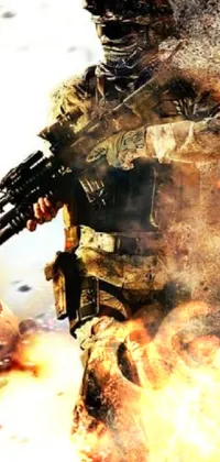 Air Gun Machine Gun Shooter Game Live Wallpaper