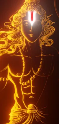 Amber Art Heat Live Wallpaper