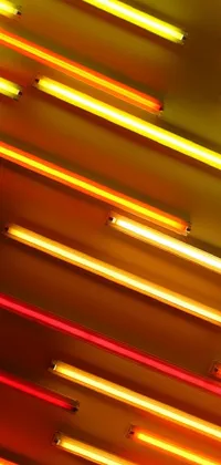 Amber Automotive Lighting Orange Live Wallpaper