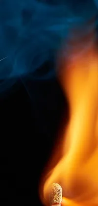 Amber Flame Fire Live Wallpaper