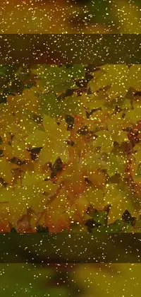 Amber Gold Liquid Live Wallpaper