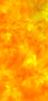 Amber Orange Flame Live Wallpaper