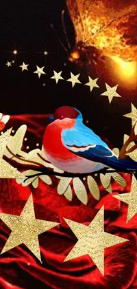 Animal Bird Painting Live Wallpaper