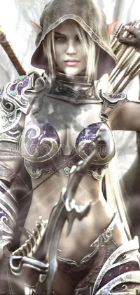 Arm Breastplate Cool Live Wallpaper