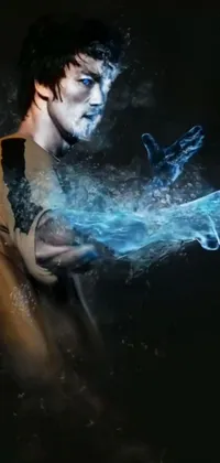 Arm Water Flash Photography Live Wallpaper