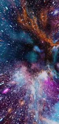 This phone live wallpaper features a breathtaking space filled with stars, nebulas, and interstellar infinity portal that will take your breath away
