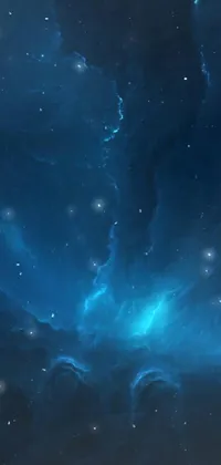 Art Astronomy Blue Live Wallpaper