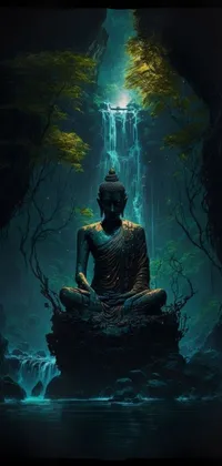 meditation art wallpaper