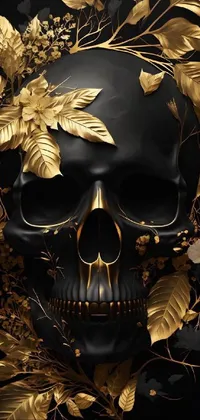 Art Bone Skull Live Wallpaper