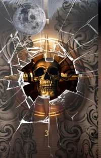Art Bone Skull Live Wallpaper
