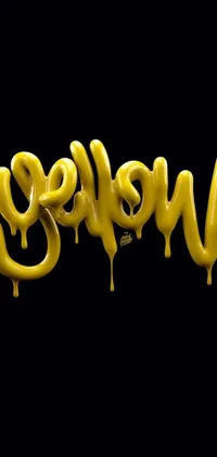 Looking for a cool live wallpaper for your phone? Check out this edgy design featuring a bold "venom" word in graffiti-style lettering on a black background