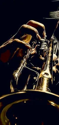 Art Brass Instrument Music Live Wallpaper