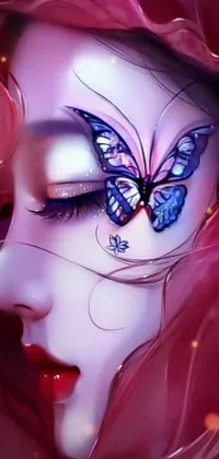 Art Butterfly Live Wallpaper