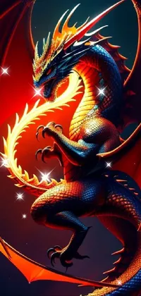 Art Cartoon Dragon Live Wallpaper